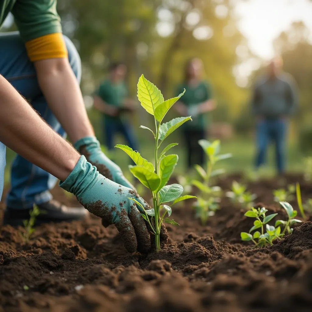 Programa de reforestación YPF